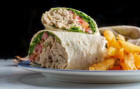 Tuna Mayo Toasted Wrap
